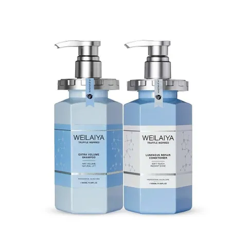 Bộ Dầu Gội Xả Nấm Truffle Weilaiya Extra Volume & Luminous Repair Giảm Dầu Thừa, Phục Hồi Giúp Phồng Tóc [hàng nhập khẩu full vat]