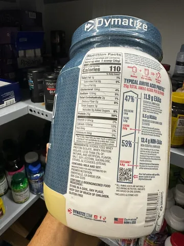 Sưa tăng cơDymatyze ISO 100 whey protein ISOlate ho trơ tap gym