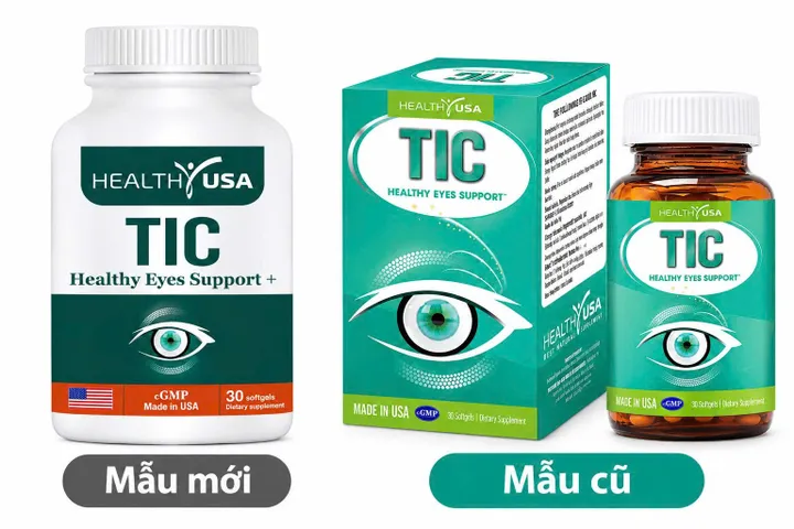 Viên uống Bổ Mắt, Mắt Sáng Khỏe Tic, nhập khẩu Mỹ