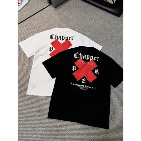 Áo Thun Form Rộng Unisex Nam Nữ In Hình Chữ Thập Graphic Áo Phông Cotton 2 Chiều 250gsm Streetwear