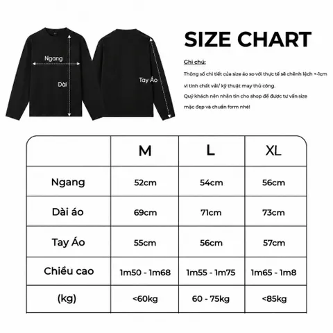 Áo Thun Tay Dài Unisex Form Rộng In Chữ Chempi Graphic Phong Cách Streetwear Cotton Cao Cấp