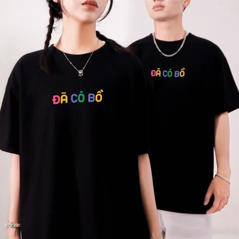 Áo thun form rộng đôi ĐÃ CÓ BỒ , CHƯA CÓ BỒ  tay lỡ cho nam nữ, cặp đôi , couple