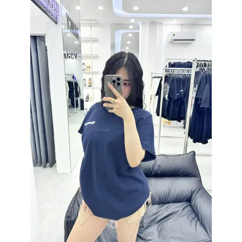 Áo thun form rộng Tay Lỡ Nam NữThemeswear  2025 , Áo Phông Cổ Tròn  Basic Oversize