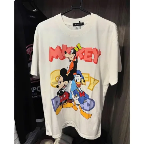Áo thun form rộng   Mickey hoạt hình hot hit 2025 chất  cotton cao cấp đl 250gsm