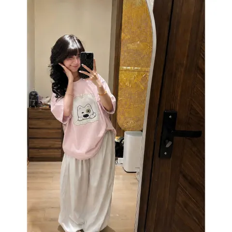 Áo Thun Unisex  Mèo Hoạt Hình Rawnagger Vintage Cotton Mềm Tay Lỡ Oversize Hot Trend