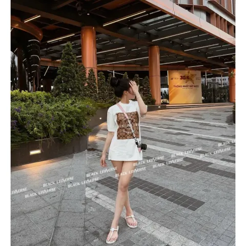 Áo thun form rộng from rộng COA.cCH GAVANA co dãn 2 chiều ĐL 260gsm chất liệu cotton cao cấp full tag mac