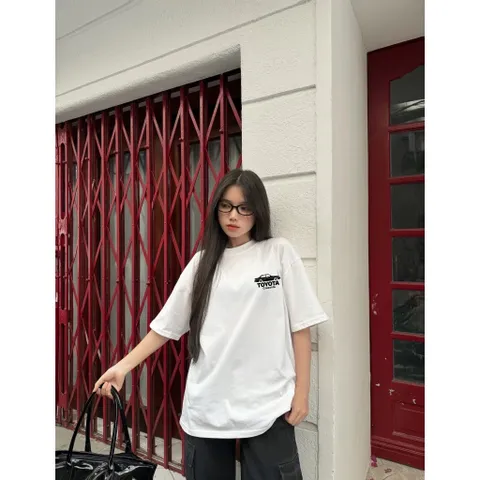 Áo thun form rộng nam nữ in xe Porsche 911 form rộng hottrend dân boy phố gơn phố chất cotton mịn cao cấp