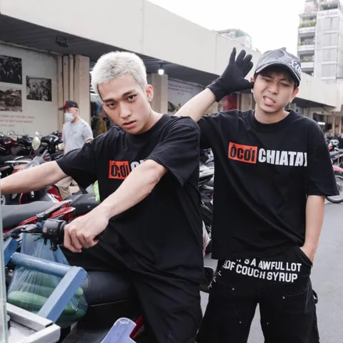 Áo Thun  hài hước nam nữ OKIE CHIA TAY - KHI TÌNH YÊU CHẤM HẾT  form rộng hàn quốc chất cotton 100% đl 250gsm