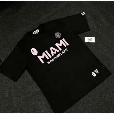 Áo Thun form rộng  Unisex MIAMI in hình Chất Liệu Cotton 2CTay Ngắn,  260g In Hình Cao cấp