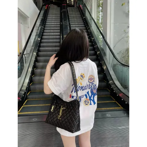 Áo thun form rộng tay lỡ MLB Wonderful  Dáng Hàn Quốc chất liệu cotton định lượng 260gms, Áo Phông Unisex Hot trend