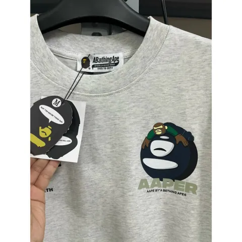 Áo thun form rộng Bape A Bathing Ape 039 - Hàng Cao Cấp Unisex Chất 100% Cotton  Hot Trend 2026
