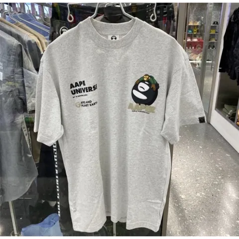 Áo thun form rộng Bape A Bathing Ape 039 - Hàng Cao Cấp Unisex Chất 100% Cotton  Hot Trend 2026