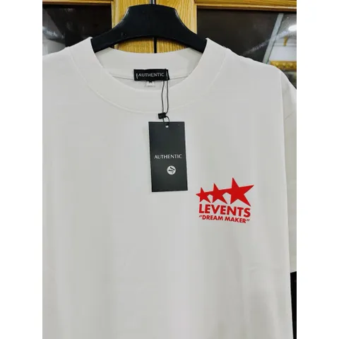 Áo Thun form rộng Unisex Nam/Nữ LEVENTS in hình Chất Liệu Cotton 2CTay Ngắn,  260g In Hình Cao cấp