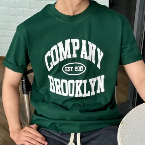 Áo thun form rộng nam COMPANY tay lỡ vải cotton cao cấp đl 250gsm   phong cách Hàn Quốc