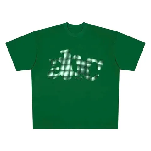 Áo thun form rộng nam nữ ABC chất Cotton 2C cao cấp dày mềm mịn định lượng 250gsm
