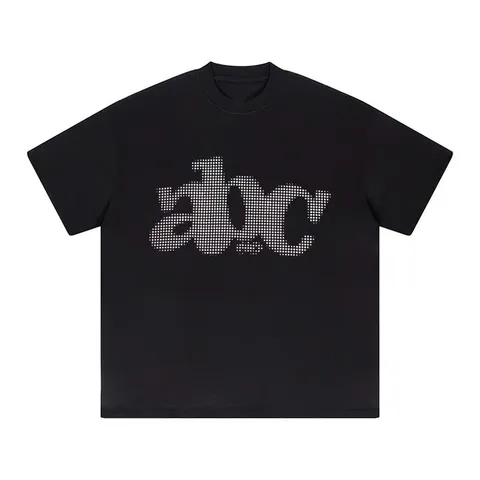 Áo thun form rộng nam nữ ABC chất Cotton 2C cao cấp dày mềm mịn định lượng 250gsm