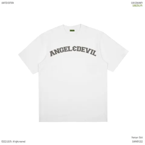 Áo thun form rộng ANGLE DEVIL2  Ver2  unisex nam nữ