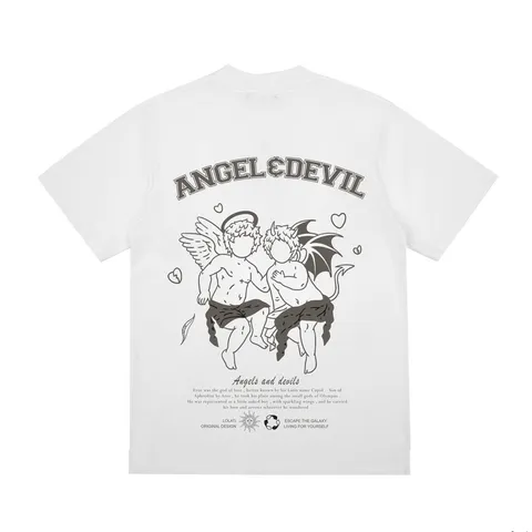 Áo thun form rộng ANGLE DEVIL2  Ver2  unisex nam nữ