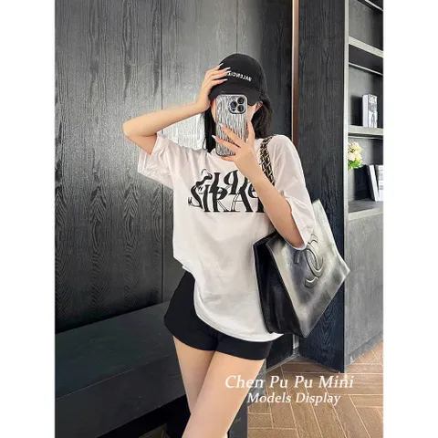Áo thun form rộng  nam nữ  chữ PARIS cách điệu hiện đại phong cách ulzzang hàn quốc chất cotton cao cấp 260gsm