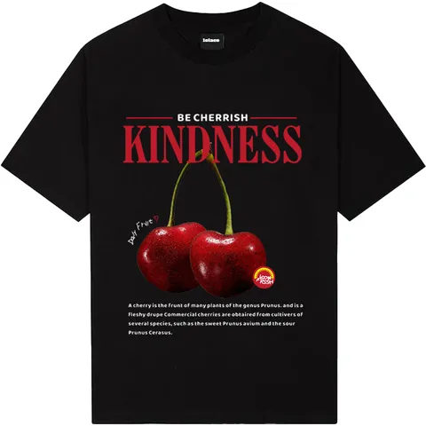 Áo thun form rộng  Local Brand  Bộ Sưu Tập Trái Cây CHERRY T-shirt  Unisex chất cotton cao cấp đl 250gsm