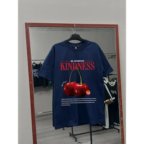 Áo thun form rộng  Local Brand  Bộ Sưu Tập Trái Cây CHERRY T-shirt  Unisex chất cotton cao cấp đl 250gsm