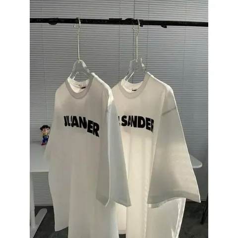 Áo thun form rộng nam nữ  JIL SANDER chất cotton 100% cao cấp 3 màu HOTTREND, áo phông cặp đôi couple