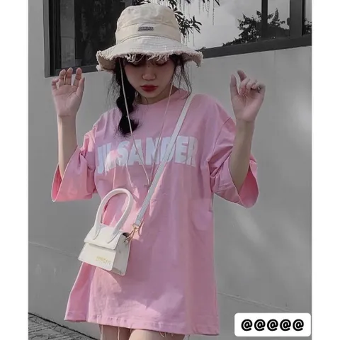 Áo thun form rộng nam nữ  JIL SANDER chất cotton 100% cao cấp 3 màu HOTTREND, áo phông cặp đôi couple