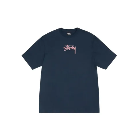 Áo thun form rộng STU.SSY hoa vòng tròn nam nữ  tay lỡ unisex chất cotton 2 chiều cao cấp đl 250gsm