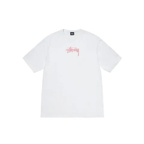 Áo thun form rộng STU.SSY hoa vòng tròn nam nữ  tay lỡ unisex chất cotton 2 chiều cao cấp đl 250gsm