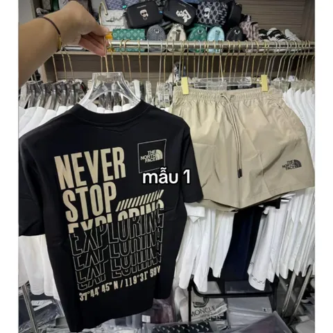 Áo thun form rộng Cotton  nam nữ Cao Cấp đl 260gsmin chữ  Never Stop Exploring –  Unisex hottrend 2026