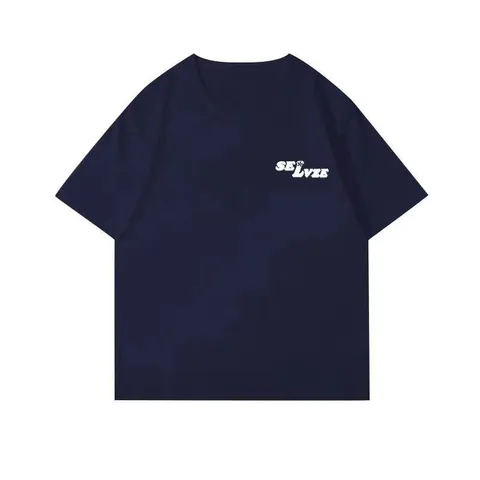 Áo thun form rộng   SELVZE cotton mới phong cách Hàn Quốc 2026