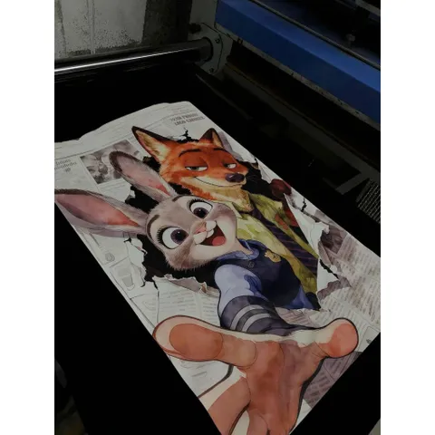 Áo thun form rộng   Zootopia 2  Unisex  cotton cao cấp đl 250gsm mềm hút mồ hôi