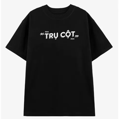Áo đôi nam nữ unisex Trụ Cột Nóc Nhà  2025 , đồ đôi nam nữ tay lỡ  vải cotton