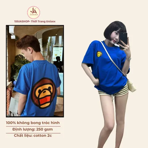 Áo Thun Milo Dễ Thương Unisex Dáng Rộng Vải Cotton 4 chiều siêu mát  Cao Cấp Loại 1 Hottrend 2026