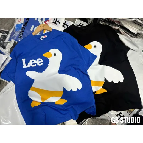 Áo Phông Unisex Hình Vịt  nội y Phom Rộng Dễ Mặc Siêu Cute Hottrend 2026 chất cotton 4 chiều siêu mềm mát