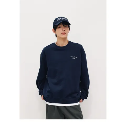 Áo Sweatshirt Dài Tay In Họa Tiết HIGHMOOD Áo Sweater Nam Nữ