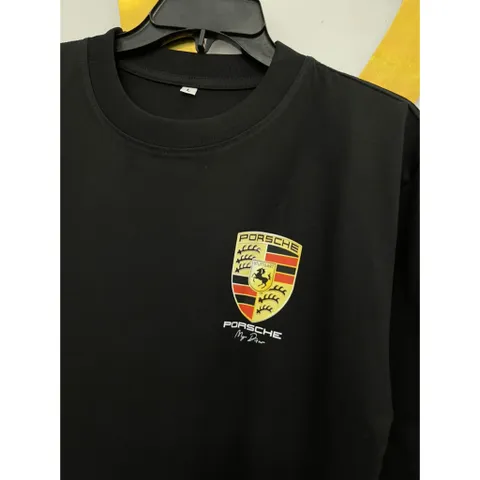 Áo thun form rộng  hình PORSCHE MY DREAM nam nữ hottrend 2024 tay lỡ unisex chất cotton cao cấp đl 250gsm