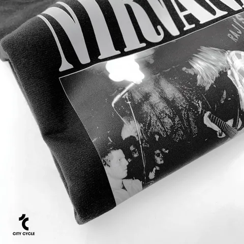 Áo sweater nỉ Nirvana Bleach City Cycle - áo nỉ sweater unisex  Local Brand