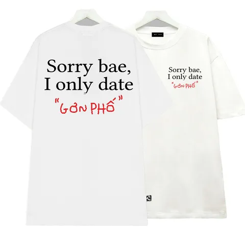 Áo thun I ONLY DATE 