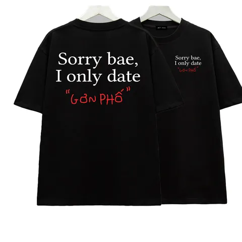 Áo thun I ONLY DATE 