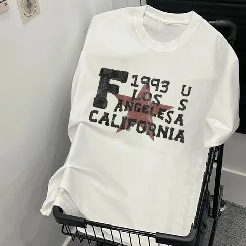 Áo thun form rộng nam nữ  T-Shirt 1993 USA Oversize – Phong Cách Vintage chất cotton cao cấp