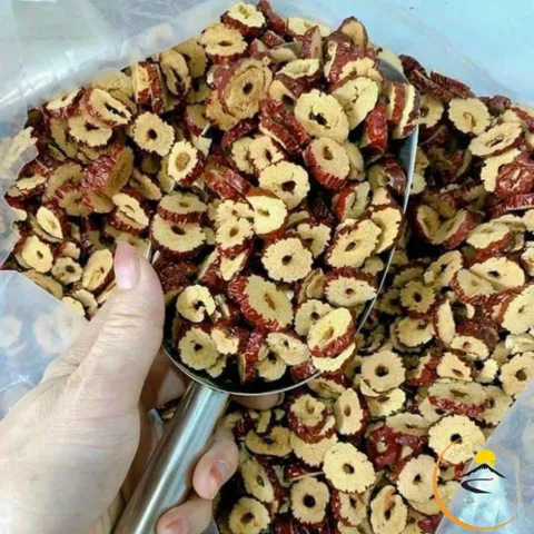 Táo Đỏ Cắt Lát Sấy khô - [TÚI 5KG/THÙNG 10KG]