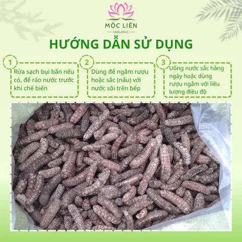 1KG Chuối Hột Rừng Khô Tây Nguyên Tự Nhiên Ngâm Rượu