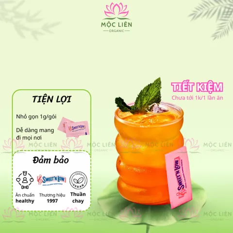 [Date 2027] ĐƯỜNG SWEET'N LOW ăn kiêng Không Calo – tiểu đường, eat clean, keto
