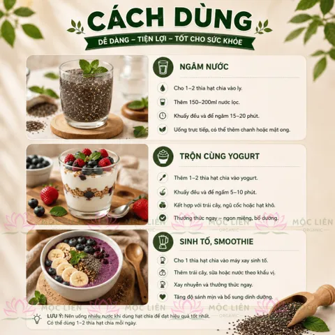 Hạt chia Úc Black Bag Chia Whole Dark Chia Seeds 500g