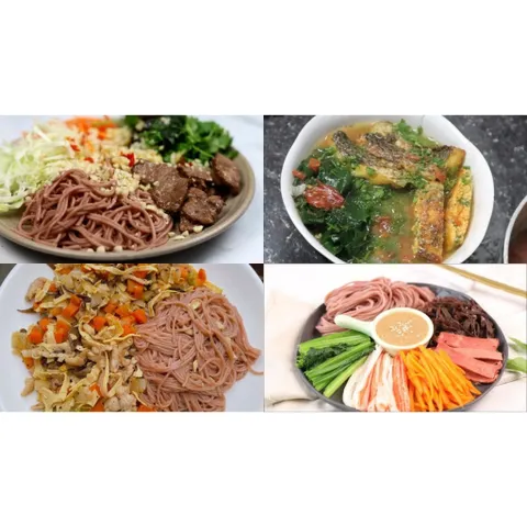 Bún Gạo Lứt Đỏ Orgafood Ăn Kiêng Ít Tinh Bột Eat Clean Thực Dưỡng