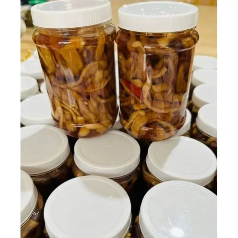 ✅[ÍT NGỌT – TẾT GIAO HOẢ TỐC] Củ Cải NgâmTương Thuần Chay Hũ 1kg – Thơm Ngon Giòn Ngọt, Đồ Chay Ăn Liền