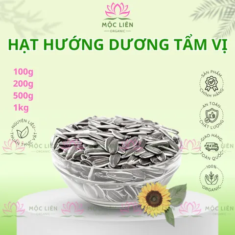 Hạt Hướng Dương Tẩm Vị Sữa Dừa – Ăn Vặt Healthy, Giàu Dinh Dưỡng