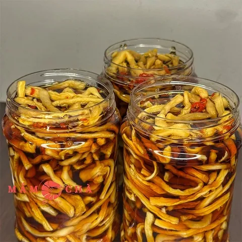 ✅[ÍT NGỌT – TẾT GIAO HOẢ TỐC] Củ Cải NgâmTương Thuần Chay Hũ 500g – Đậm Vị, Thơm Ngon Giòn Ngọt, Đồ Chay Ăn Liền