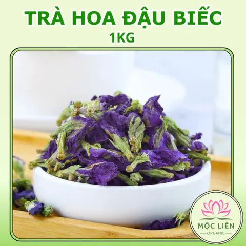 Hoa Đậu Biếc Khô Sấy Lạnh Loại 1 - 1kg Trà Hoa Đậu Biếc Tự Nhiên 100% Nguyên Chất